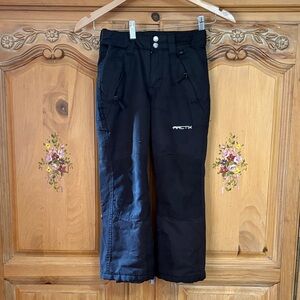 Arctix Black Insulated Ski Pants with Zip Pockets